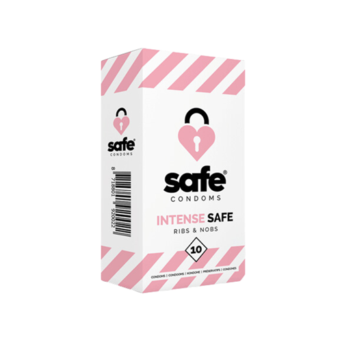 Safe - Intense Safe - Condooms met ribbels en noppen